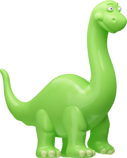 Dinosaur brachiosaurus 3d icon